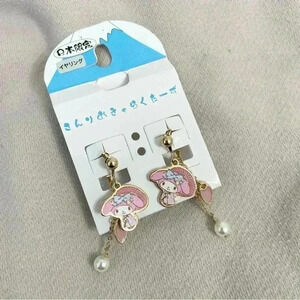 My Melody Sanrio Earrings Enamel My Melody Earrings Japan Limited